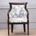 High Wing Back gesneden woonkamer fauteuil